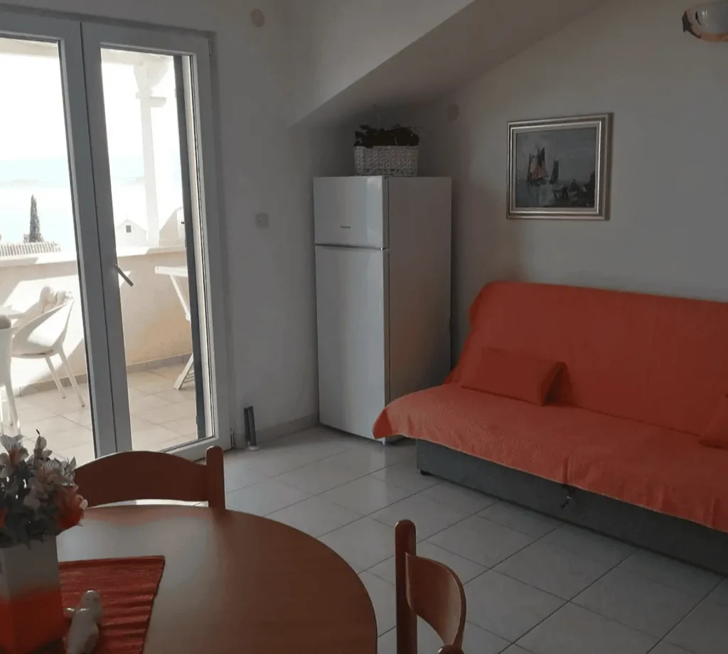 Top Floor Apartment - living room with sofa Top Floor Apartment - Apartments Borovina in Bol Brac - living room with sofa